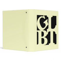 GLBT Black Pop Avery Binder