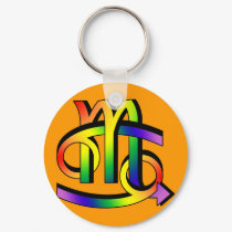 GLBT Cancer & Scorpio keychains