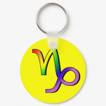 GLBT Capricorn keychains