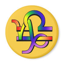 GLBT Capricorn & Libra magnets