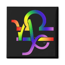 GLBT Capricorn & Libra magnets