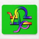 GLBT Capricorn & Libra Mouse Pads
