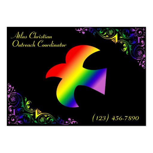 GLBT Christian Business Card (front side)