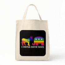 GLBT Democrat/Republican Swing Voter Tote Bags