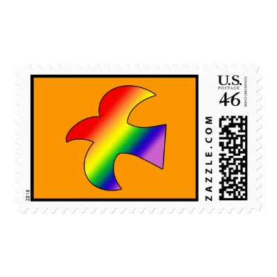GLBT Dove Postage Stamps by AtlasShrugging