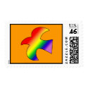 GLBT Dove postage
