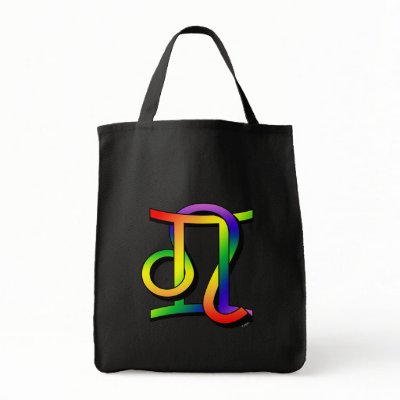 GLBT Gemini & Leo Canvas Bags by AtlasShrugging