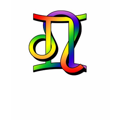 GLBT Gemini & Leo Tshirt by AtlasShrugging