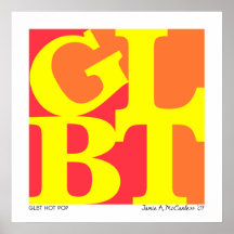 GLBT Hot Pop Poster
