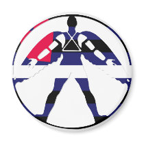 GLBT Leather Pride Bird Man magnets
