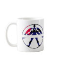 GLBT Leather Pride Bird Man mugs