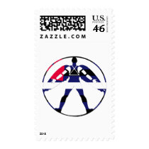 GLBT Leather Pride Bird Man Postage Stamp