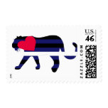 GLBT Leather Pride Panther postage