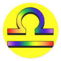 GLBT Libra stickers