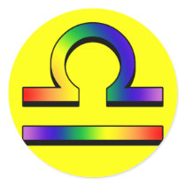 GLBT Libra stickers