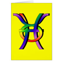 GLBT Pisces & Taurus Card
