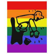 GLBT Pride Clapper letterhead by markthaler GLBT Pride Clapper letterhead