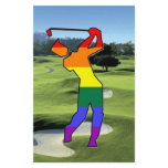 GLBT Pride Golf Stationery Design