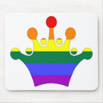 GLBT Pride Imperial Crown mousepads by markthaler GLBT Pride Imperial Crown mousepads
