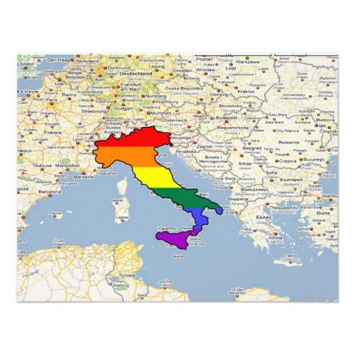 GLBT Pride, Italy Custom Invitations