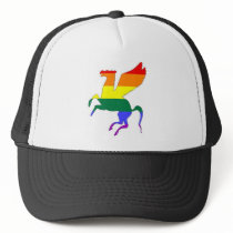 GLBT Pride Pegasus hats by markthaler GLBT Pride Pegasus hats