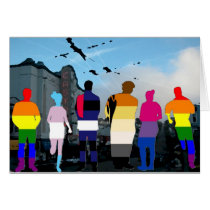 GLBT Pride People in the Castro cards