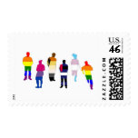 GLBT Pride People postage