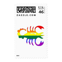 GLBT Pride:  Scorpio Postage Stamp