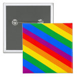 GLBT Pride Stripes 2 buttons