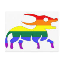 GLBT Pride:  Taurus, April 21 - May 21 postcards