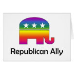 GLBT Republican Ally (2) Card
