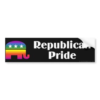 GLBT Republican Pride Bumper Sticker