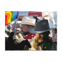 GLBT Rodeo Pride postcards