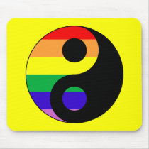 GLBT YinYang Mousepad