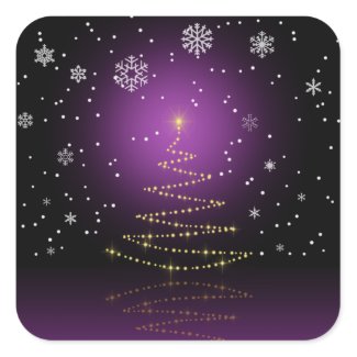 Gleamy and Snowy Christmas - Sticker