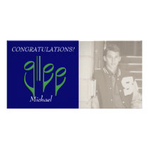 glee club custom photo card