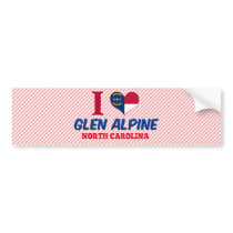 Glen Alpine, North Carolina Bumper Sticker