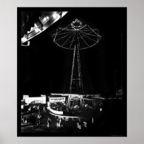 Glen Echo Amusement Park 1922 Print