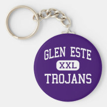 Glen Este - Trojans - High - Cincinnati Ohio Key Chains