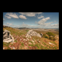 Glen Hill View (The Burren) posters