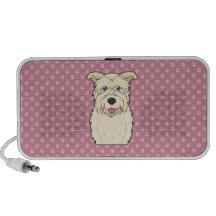 Glen of Imaal Terrier Cartoon iPod Speaker