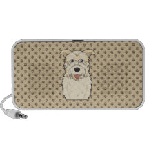 Glen of Imaal Terrier Cartoon Mp3 Speakers