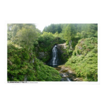 Glenashdale Falls, Isle of Arran, Scotland posters by ezekial2517 Glenashdale Falls, Isle of Arran, Scotland posters