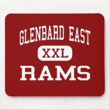 Glenbard East - Rams - High - Lombard Illinois Mouse Pad