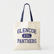 Glencoe - Panthers - High - Glencoe Oklahoma Tote Bag