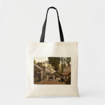 Glencoe Village. Co. Antrim, Ireland classic Photo Canvas Bag