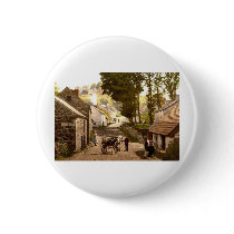 Glencoe Village_Ireland Pinback Button