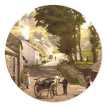 Glencoe Village_Ireland Round Stickers