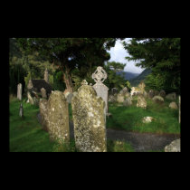 Glendalough cemetery posters