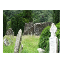 Glendalough, Ireland Cemetery posters
